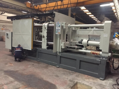 750 Tonluk Yüksek Basınçlı Döküm Presimiz Geldi ..