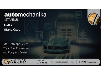 AutoMechanika Istanbul'da yerimizi alıyoruz.