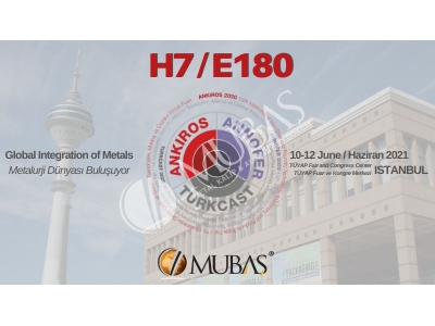 TURKCAST 2021 – 9. Uluslararası Döküm Ürünleri İhtisas Fuarı